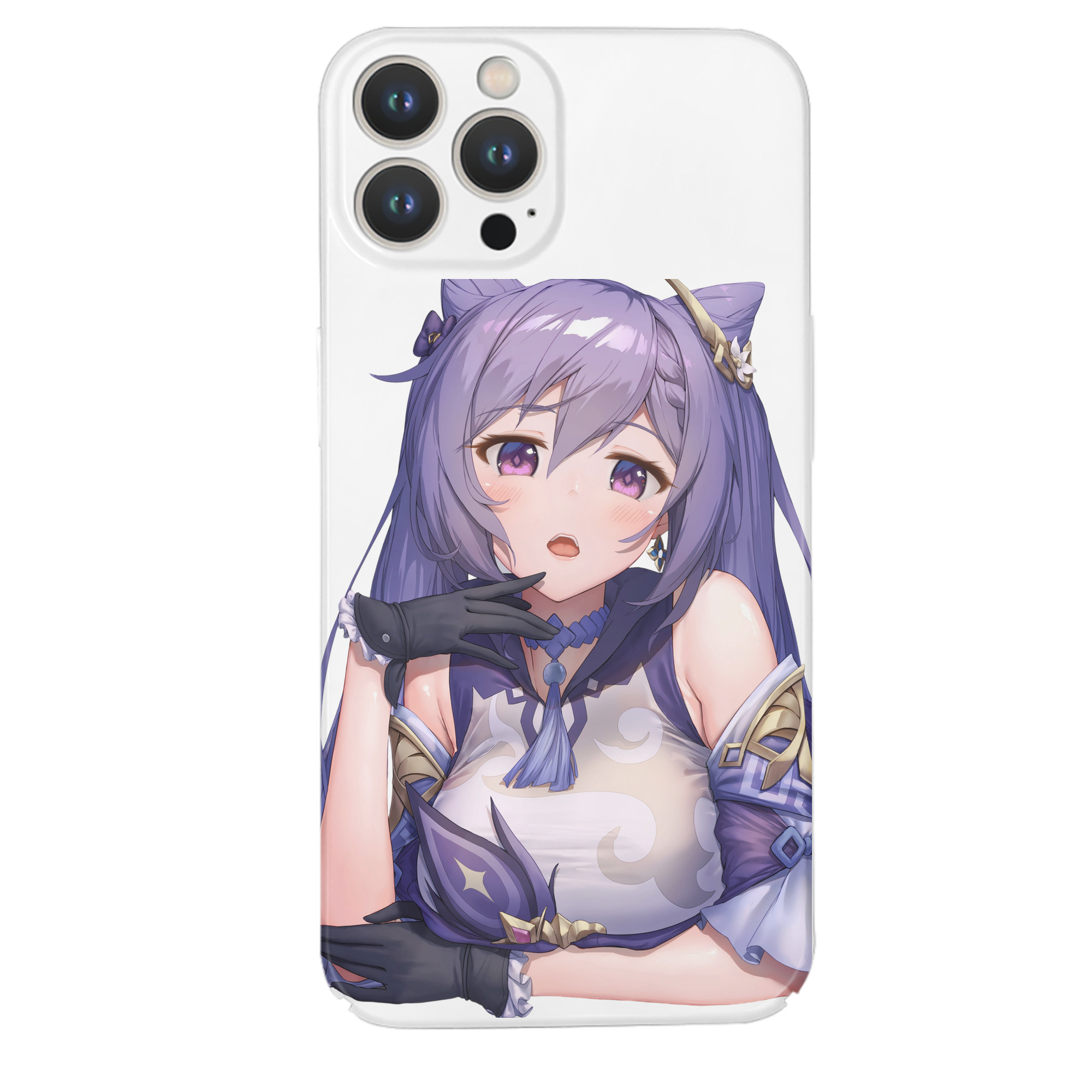 げんし神 刻晴 こくせい genshin Kokusei 【iPhone 14シリーズ対応】ハードケース